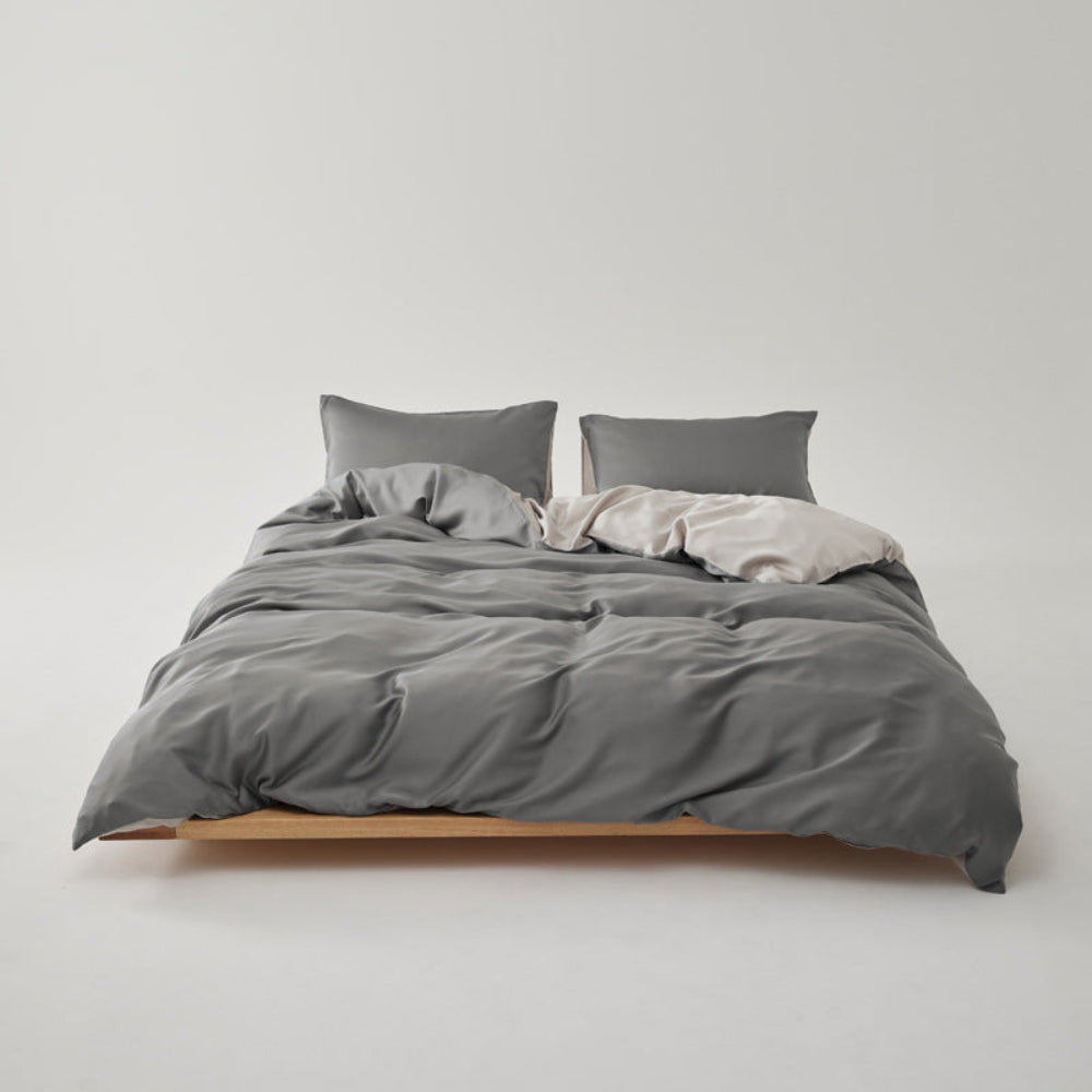 Adeline Pastel Silky TENCEL™ Bedding Set / Yellow