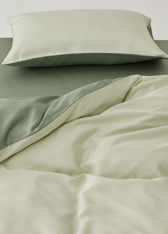 Adeline Pastel Silky TENCEL™ Bedding Set / Yellow