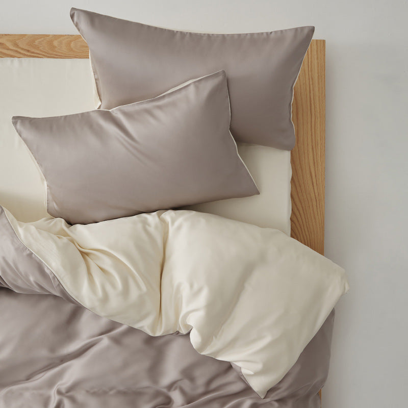 Adeline Pastel Silky TENCEL™ Bedding Set / Yellow
