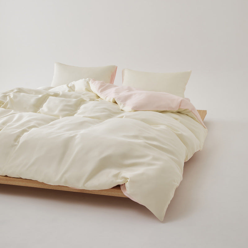 Adeline Pastel Silky TENCEL™ Bedding Set / Yellow