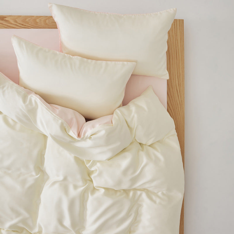 Adeline Pastel Silky TENCEL™ Bedding Set / Yellow