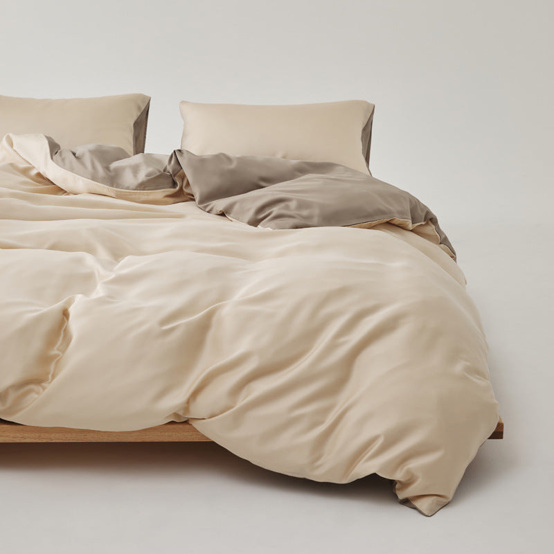 Adeline Pastel Silky TENCEL™ Bedding Set / Yellow