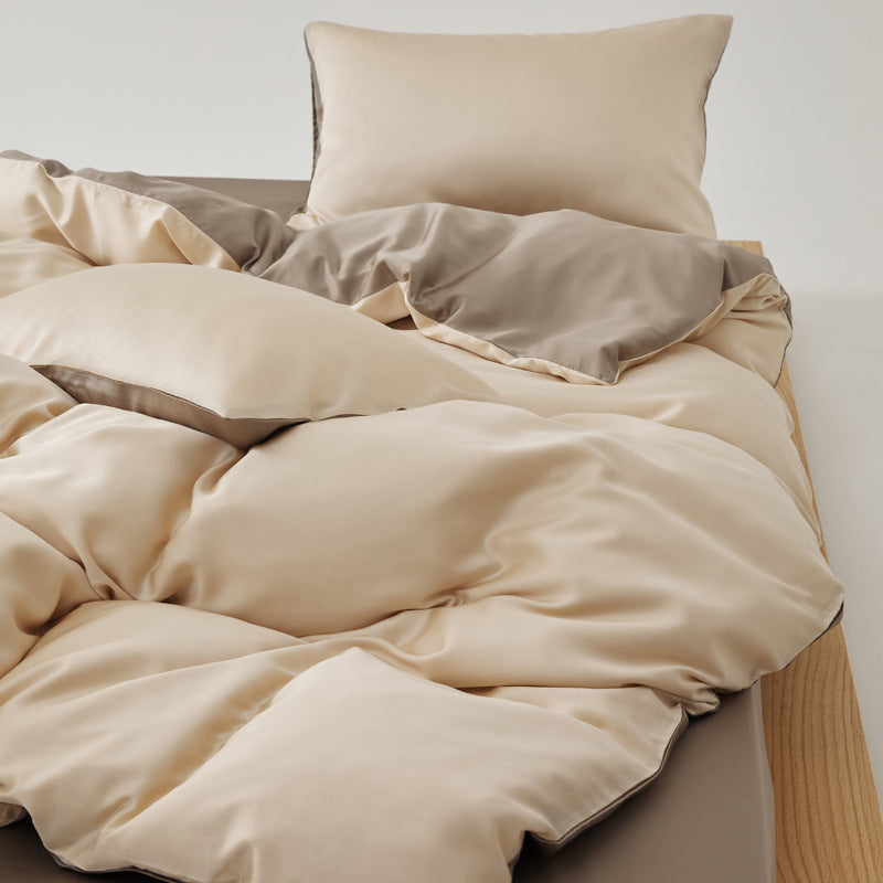 Adeline Pastel Silky TENCEL™ Bedding Set / Yellow