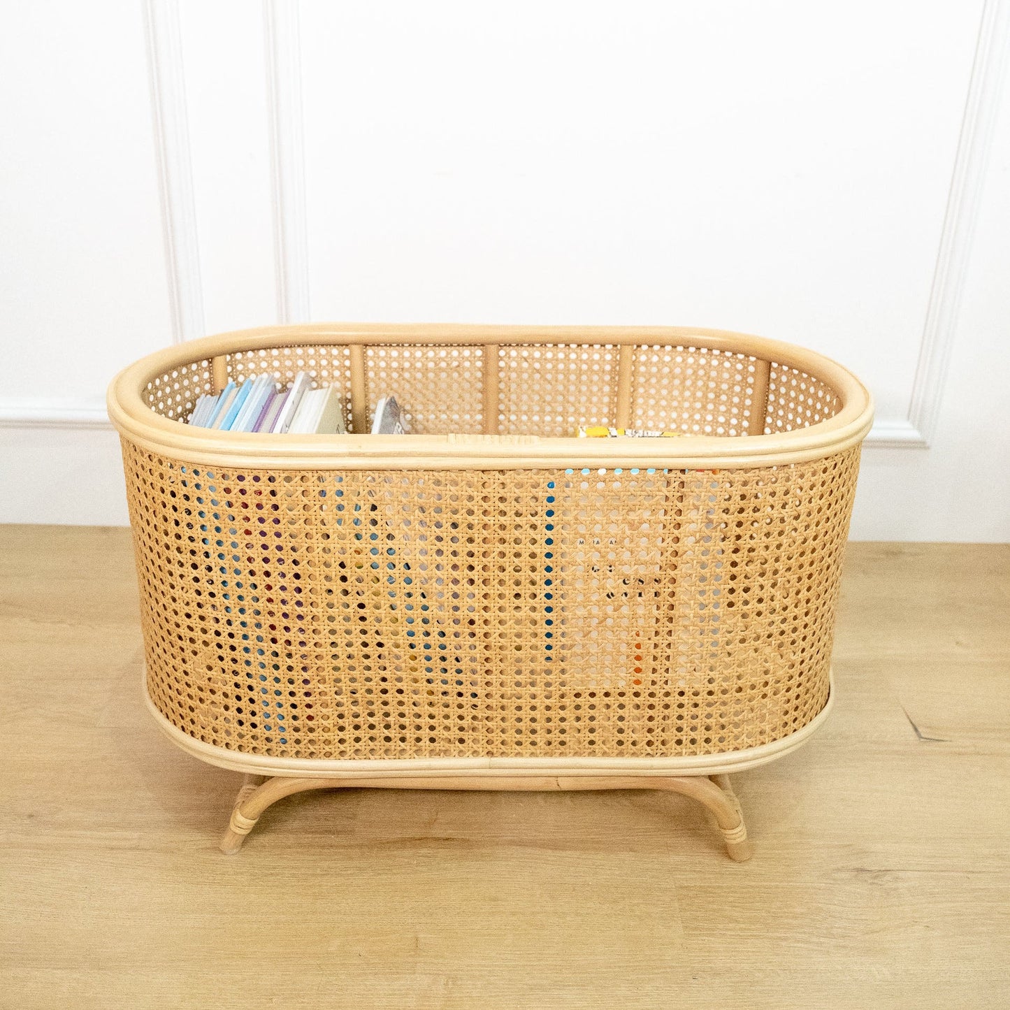 Isle Wicker Plant Stand