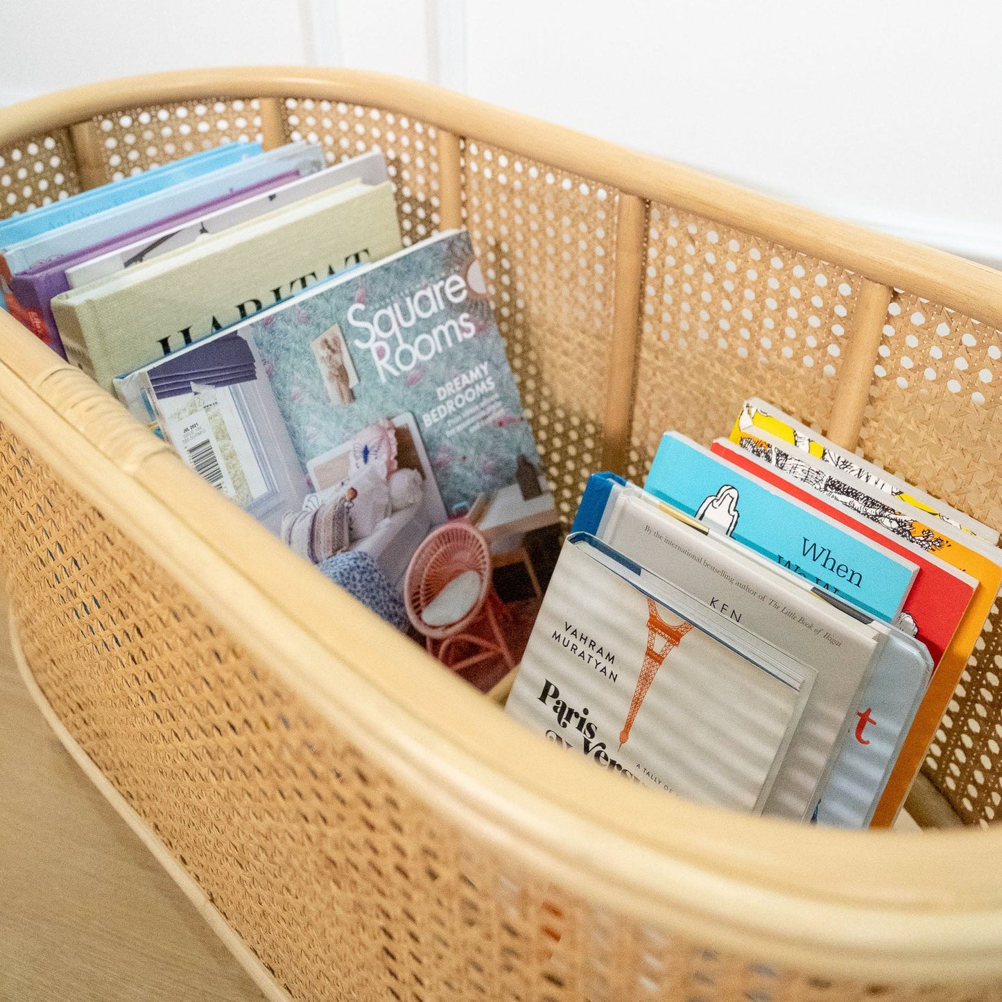 Isle Wicker Plant Stand